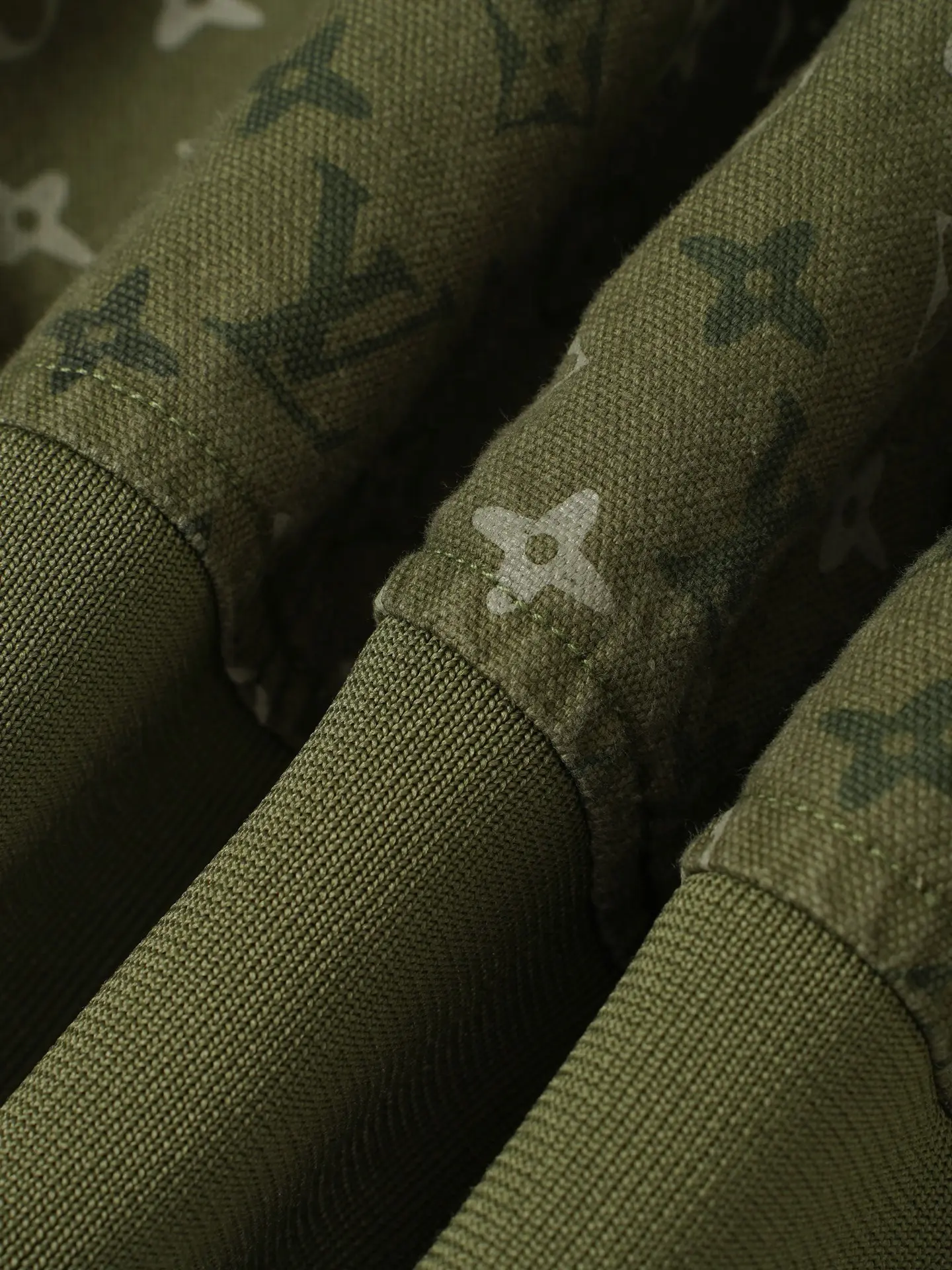 Monogram Camouflage Hooded Zip-Up Jacket D32024914 — view 6