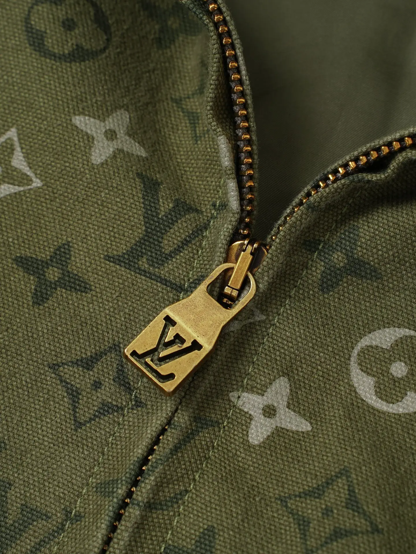 Monogram Camouflage Hooded Zip-Up Jacket D32024914 — view 7