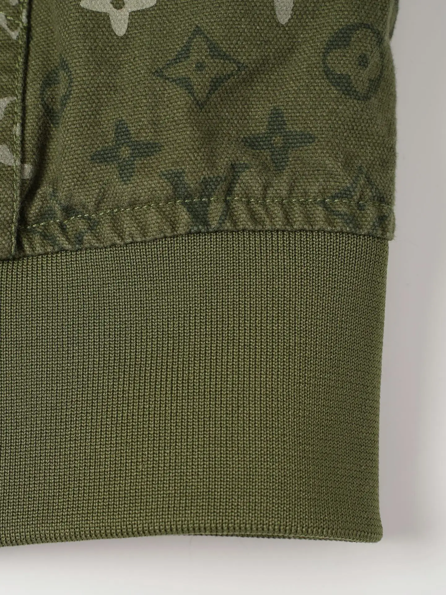 Monogram Camouflage Hooded Zip-Up Jacket D32024914 — view 8