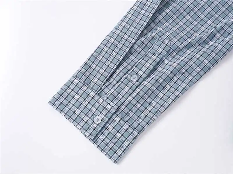 Checked Hooded Windbreaker Jacket D32019176 — view 10