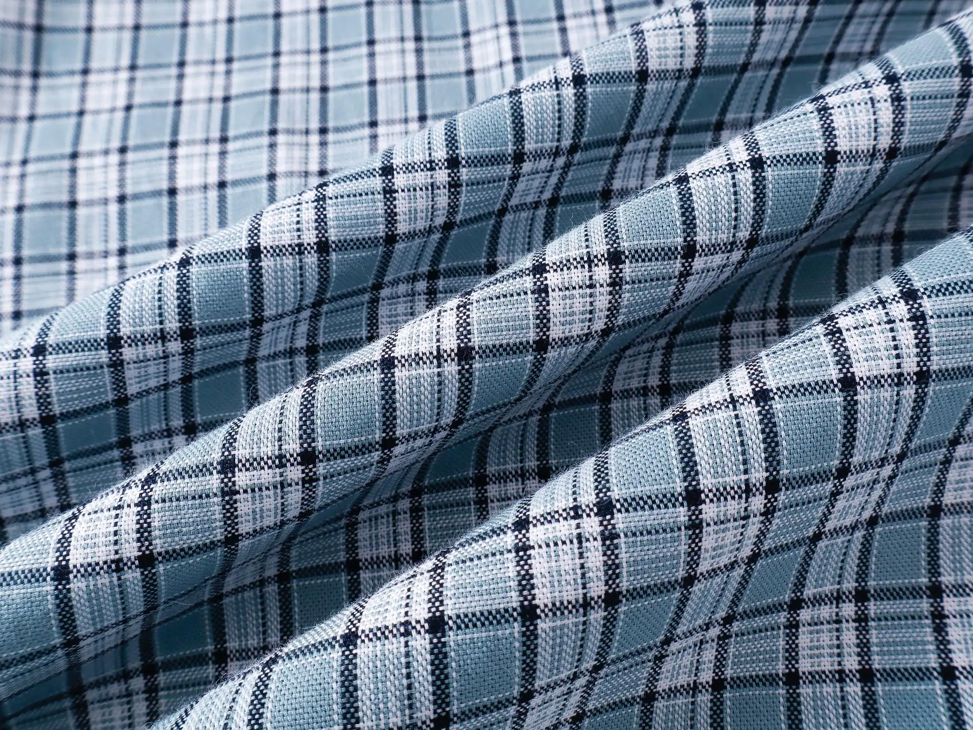 Checked Hooded Windbreaker Jacket D32019176 — view 11