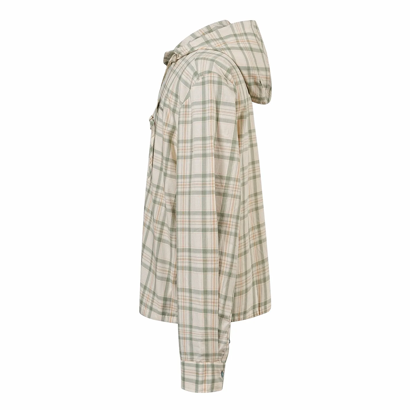 Plaid Hooded Zip-Up Jacket D32019177 — view 2
