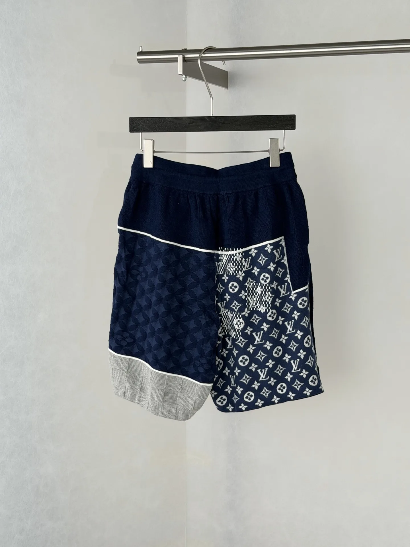 Monogram Patchwork Jacquard Knit Shorts D32518721 — view 2