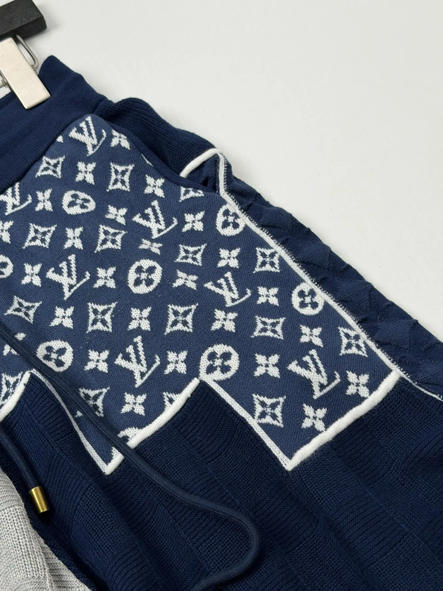 Monogram Patchwork Jacquard Knit Shorts D32518721 — view 3