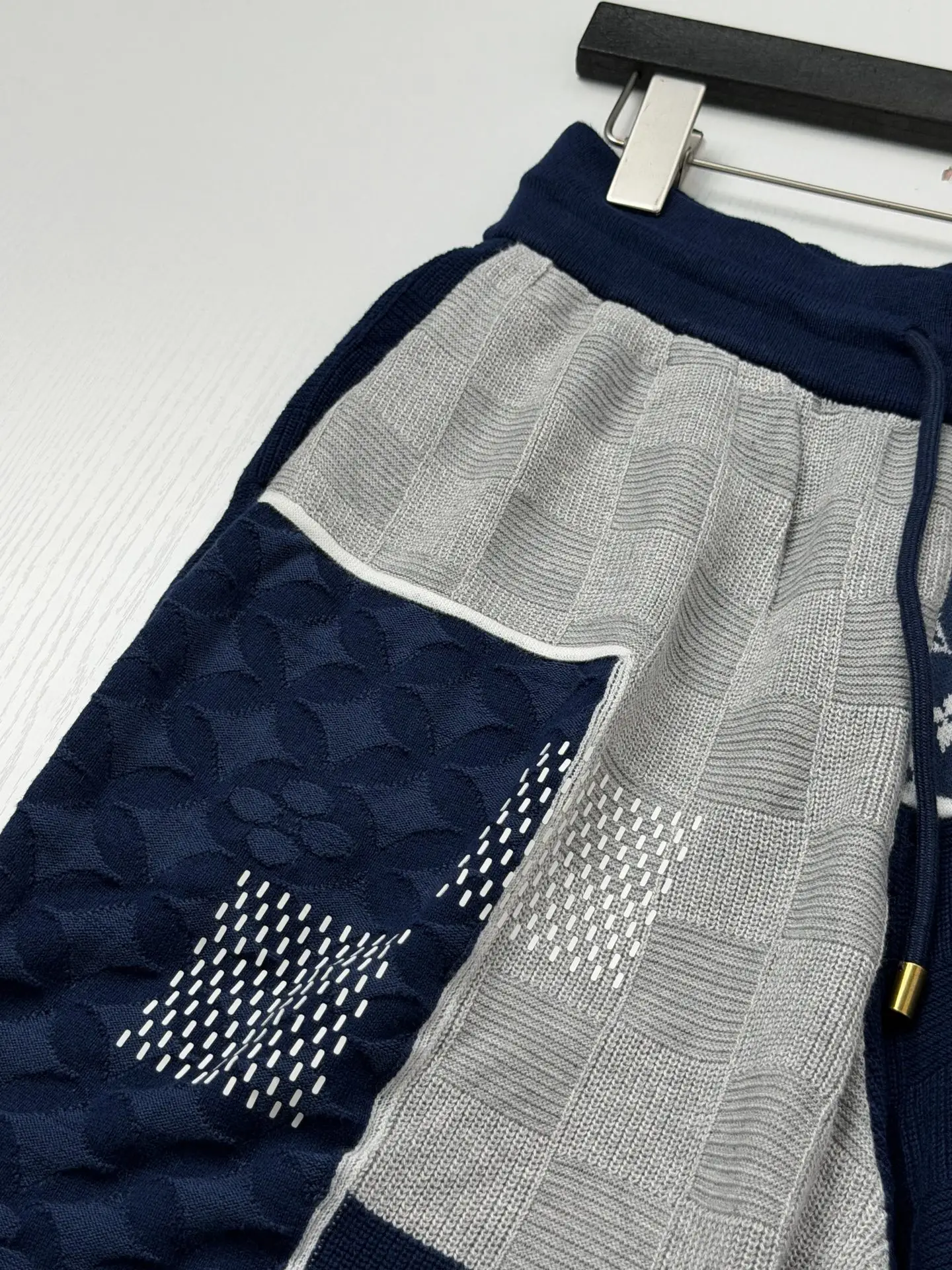 Monogram Patchwork Jacquard Knit Shorts D32518721 — view 4