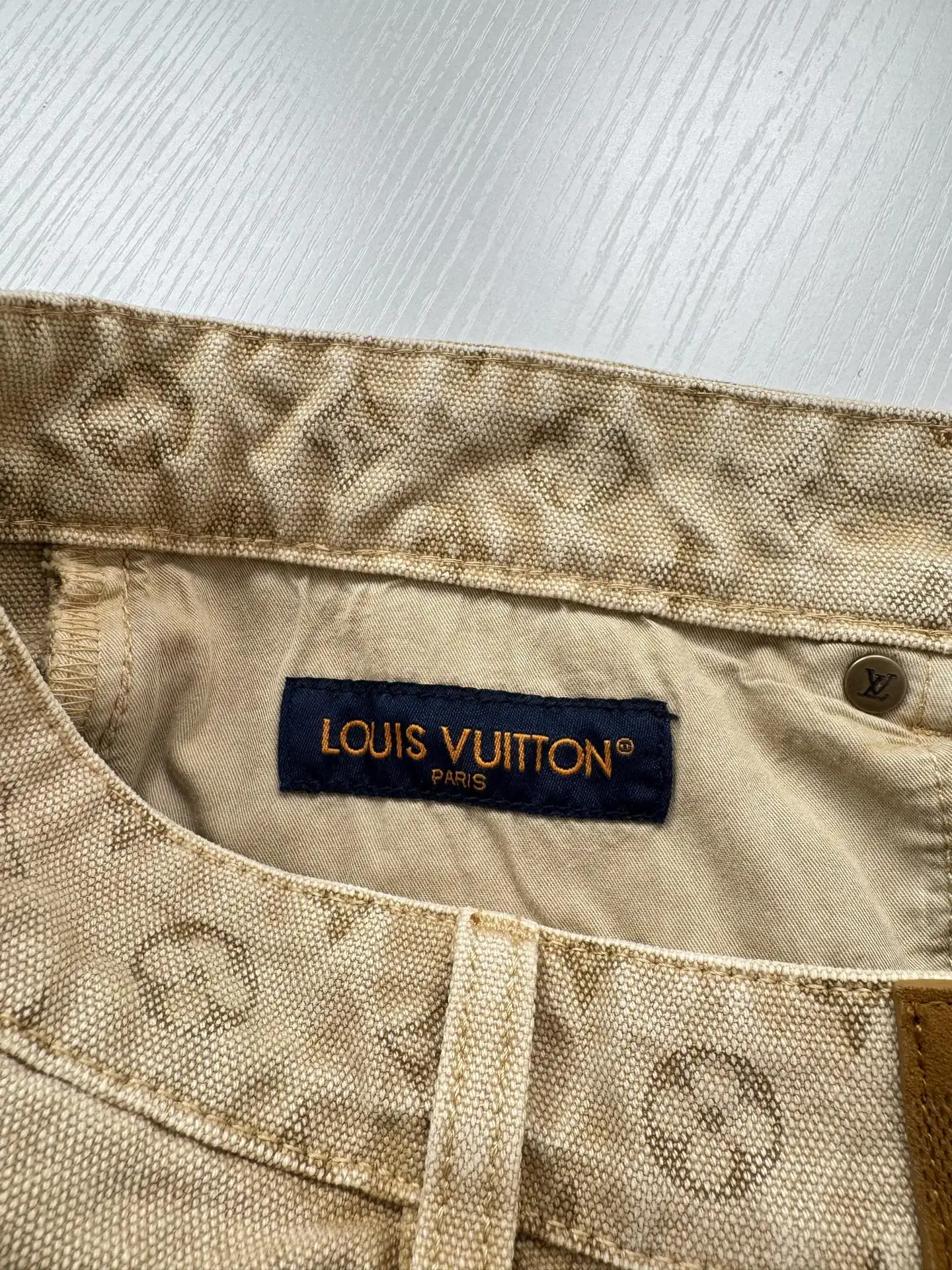 Monogram Gradient Straight-Leg Jeans D32518751 — view 10