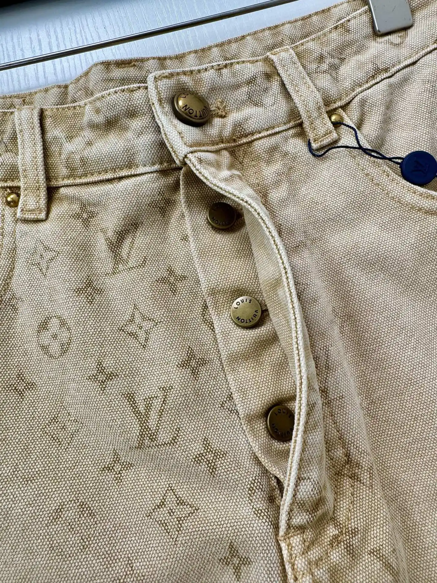 Monogram Gradient Straight-Leg Jeans D32518751 — view 12