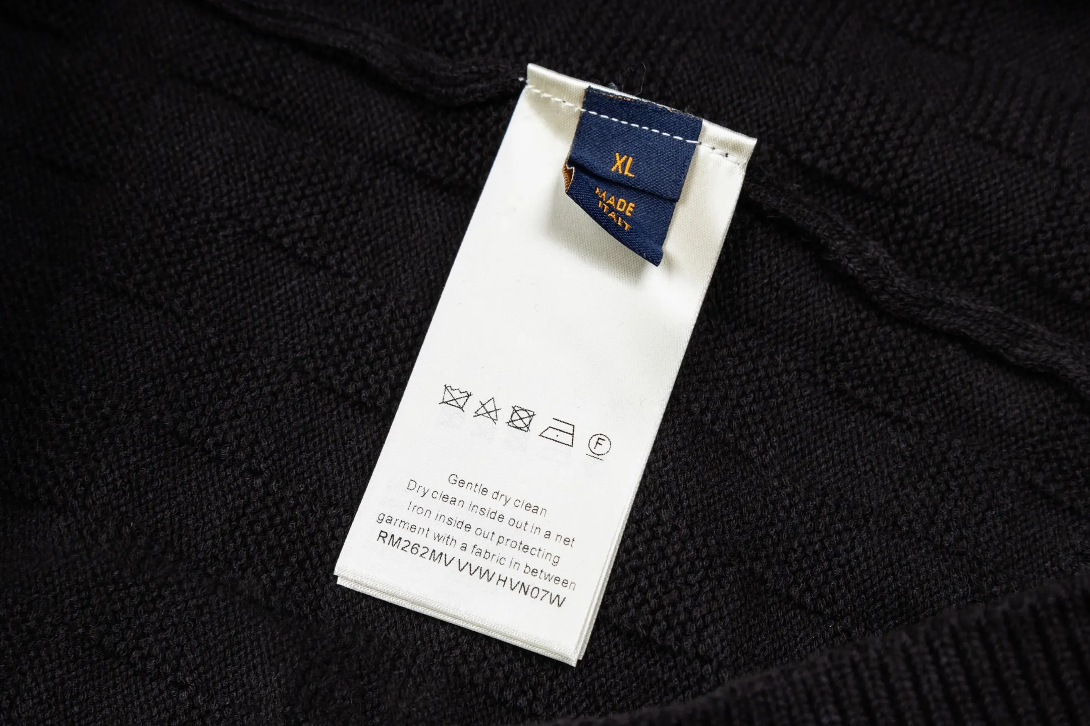 Damier Intarsia Half-Zip Cable-Knit Sweater D32518781 — view 9