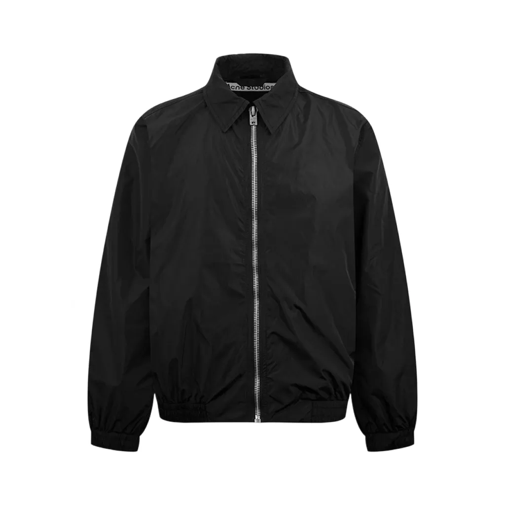 1996 Logo-Print Nylon Zip-Up Jacket D32522525