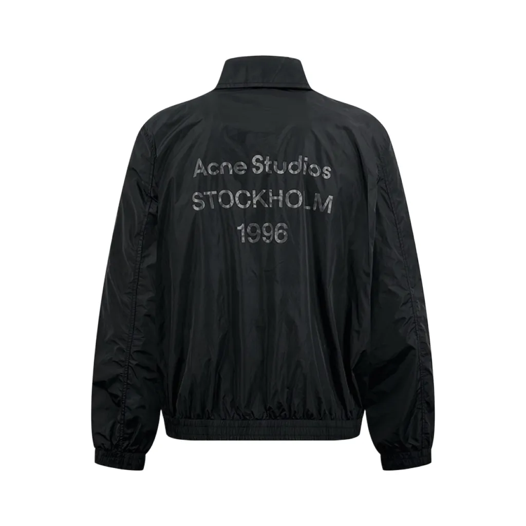 1996 Logo-Print Nylon Zip-Up Jacket D32522525 — view 2