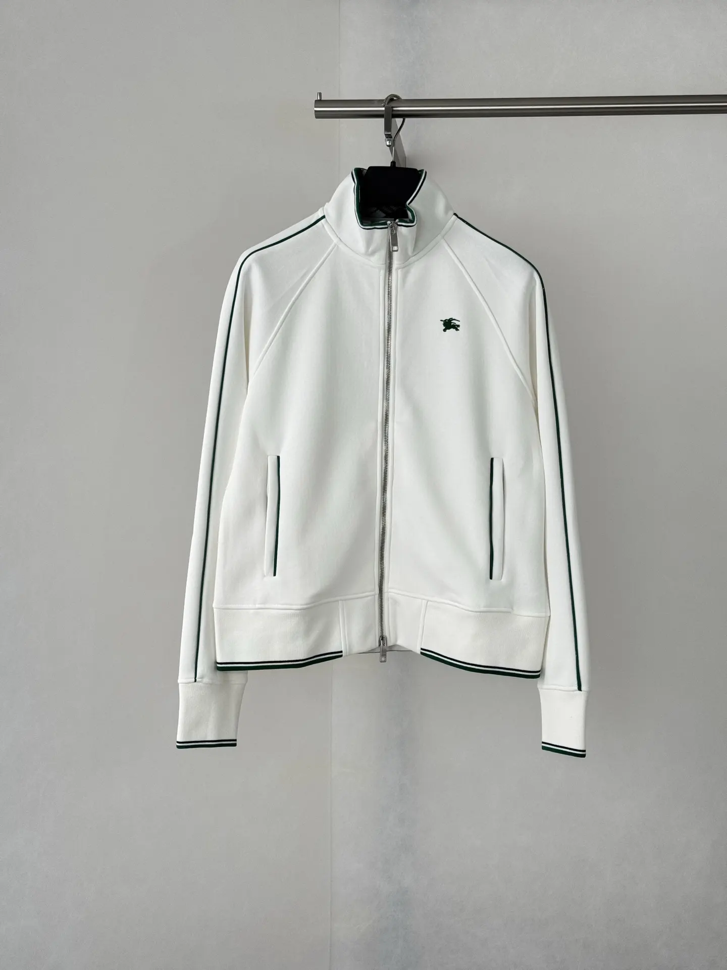 Logo-Embroidered Striped Zip-Up Track Jacket D32518739