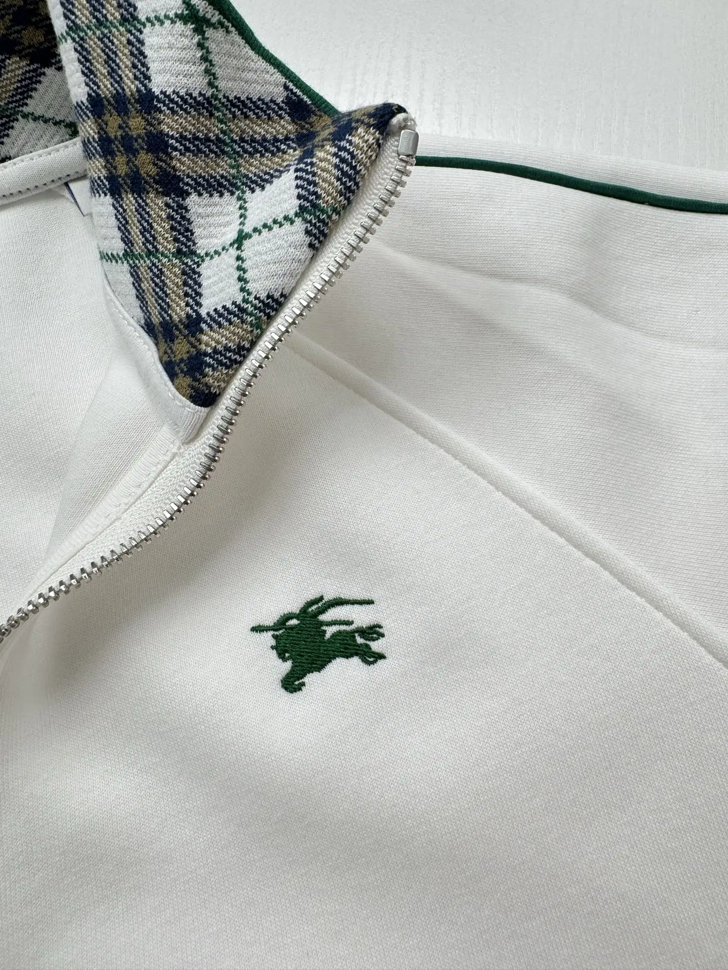 Logo-Embroidered Striped Zip-Up Track Jacket D32518739 — view 4