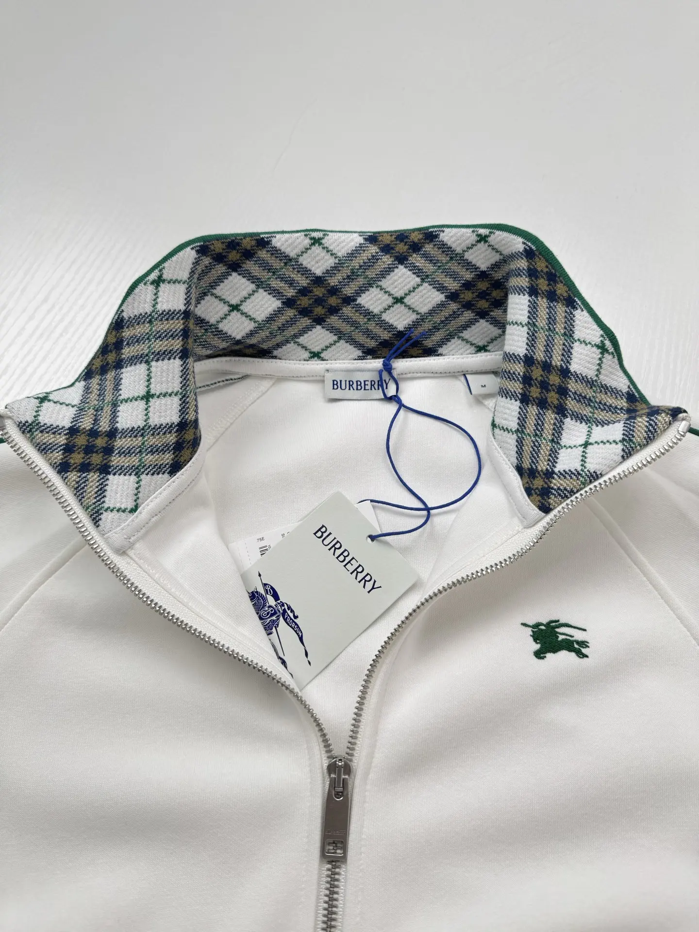 Logo-Embroidered Striped Zip-Up Track Jacket D32518739 — view 9