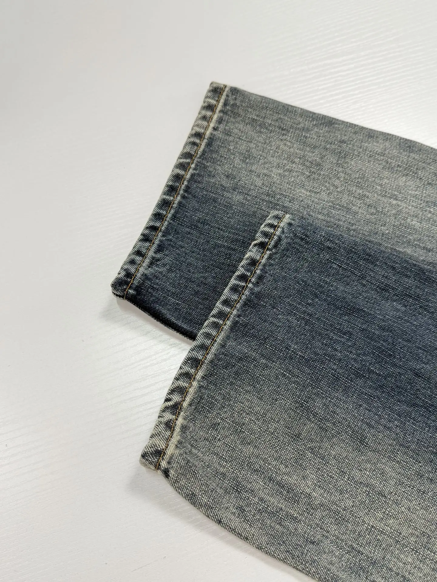 Patchwork Washed Wide-Leg Jeans D32522023 — view 14