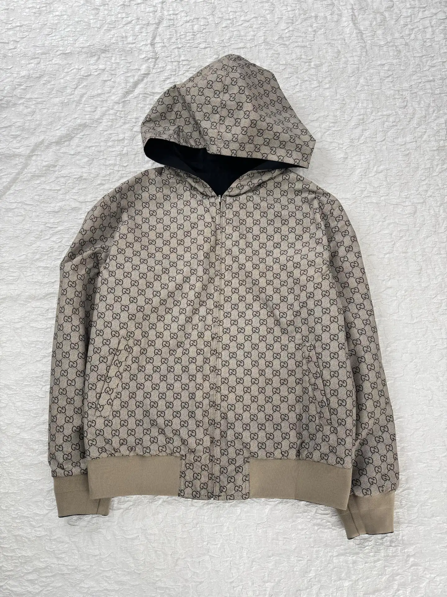Reversible GG Monogram Hooded Jacket D32520494 — view 3