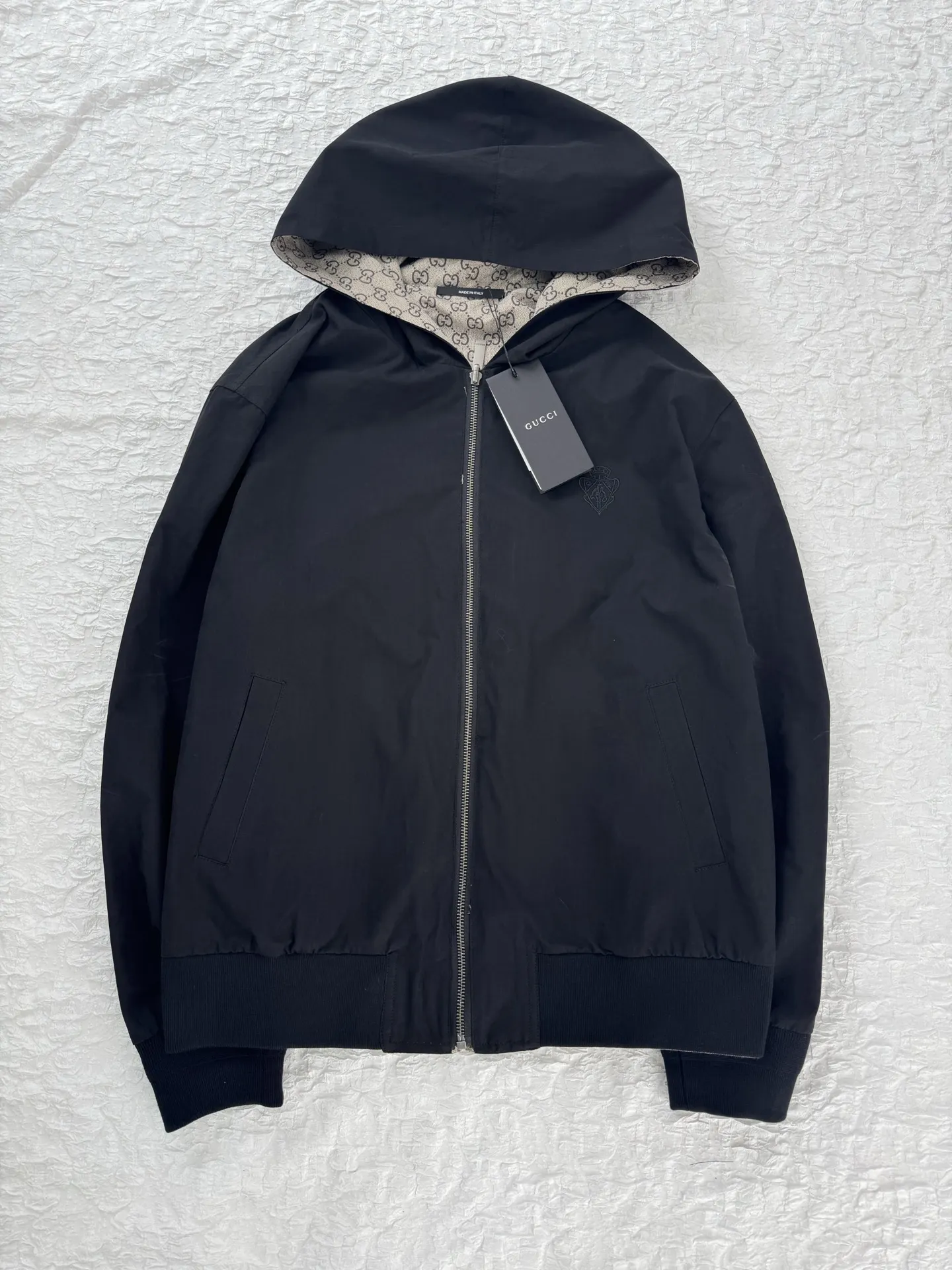 Reversible GG Monogram Hooded Jacket D32520494 — view 6