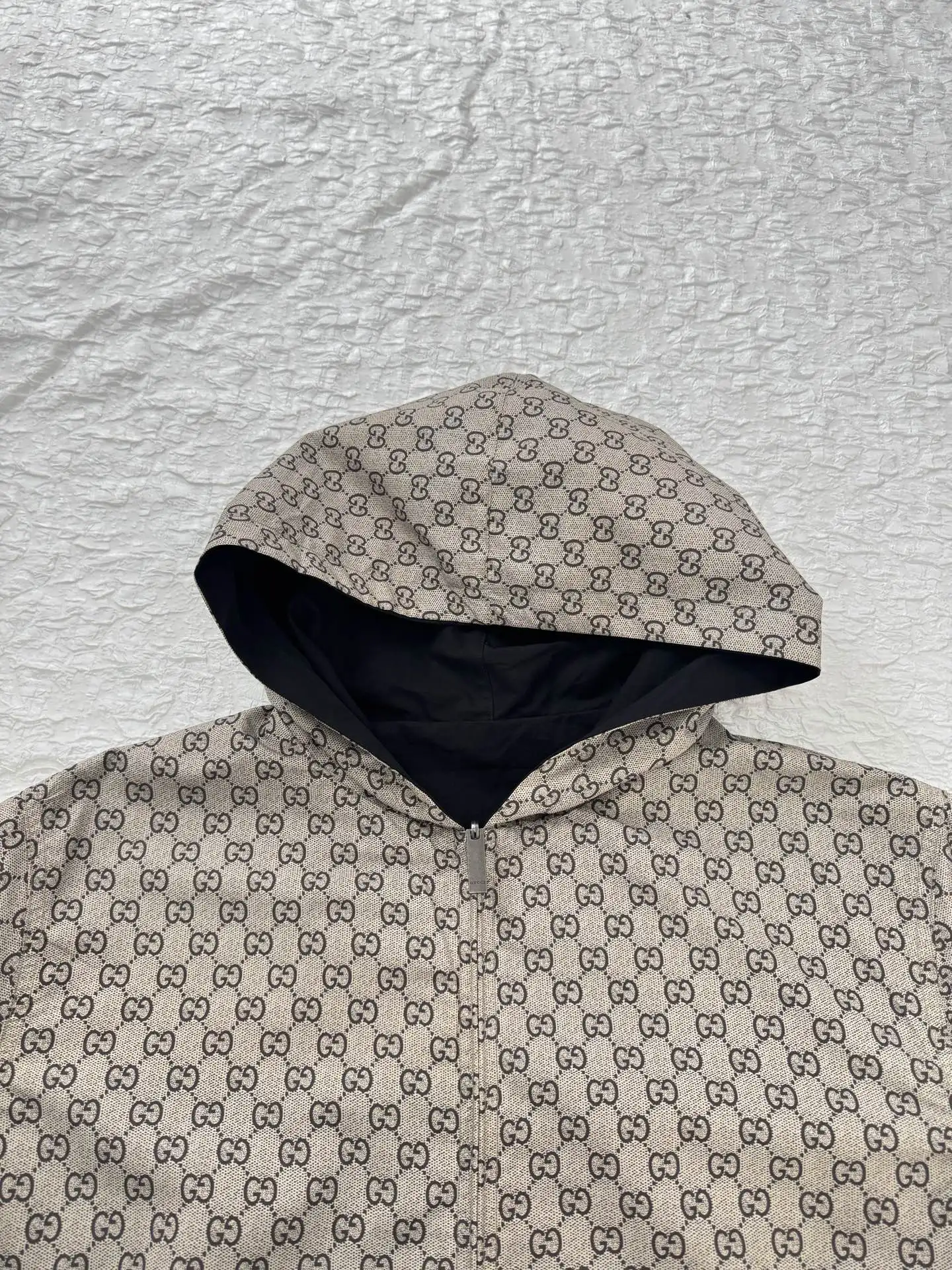 Reversible GG Monogram Hooded Jacket D32520494 — view 7