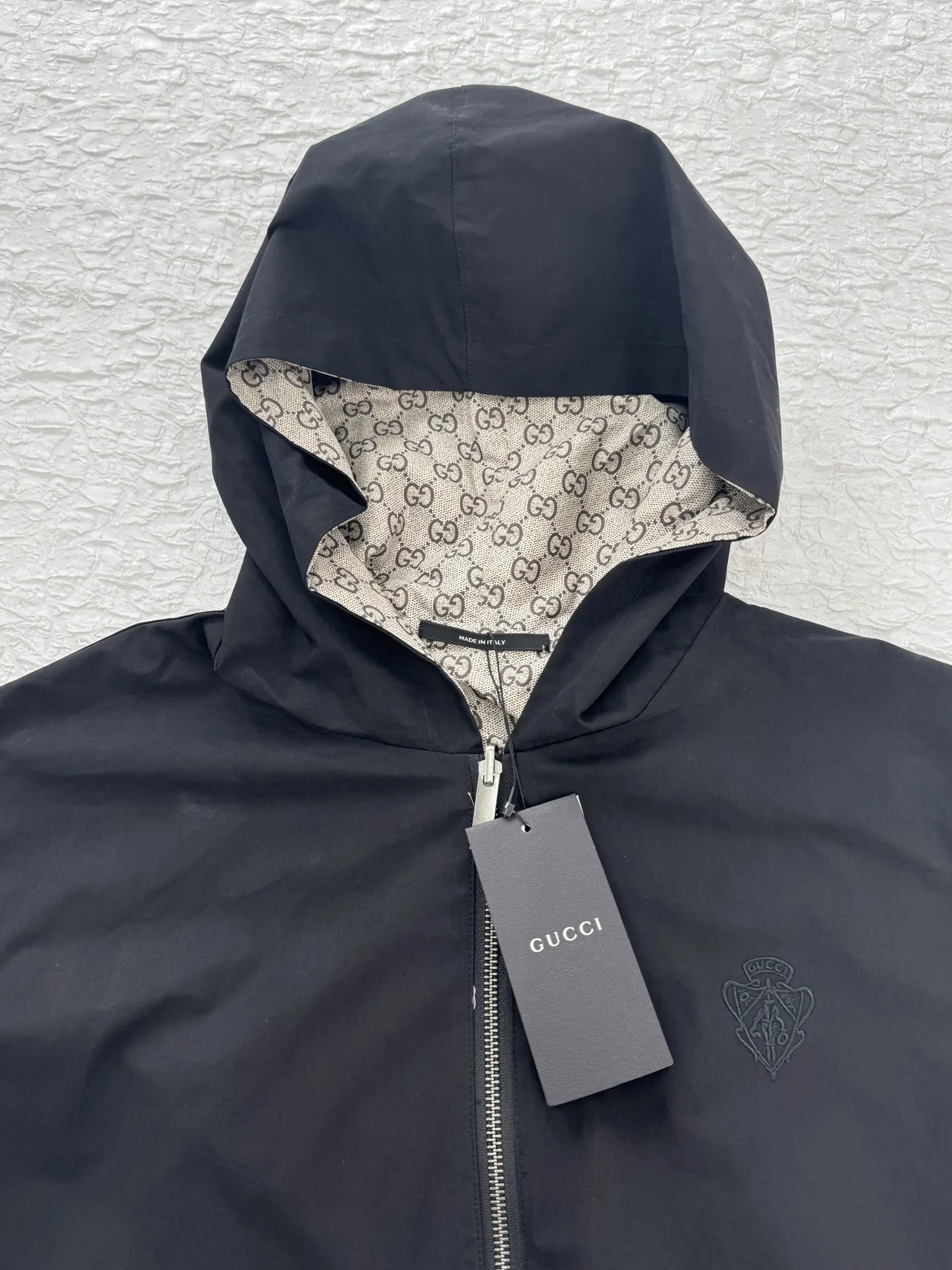Reversible GG Monogram Hooded Jacket D32520494 — view 8