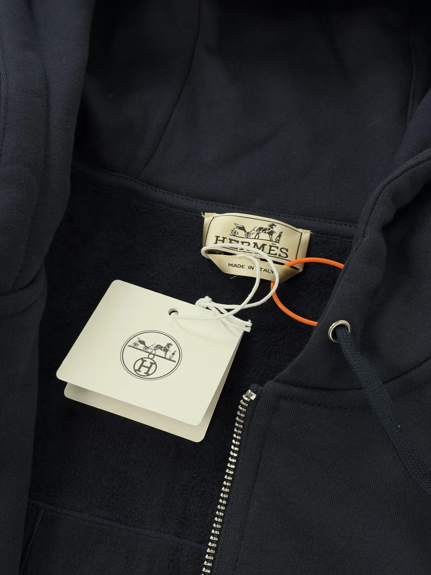 Graphic Patchwork Zip-Up Hoodie D32520476 — view 10