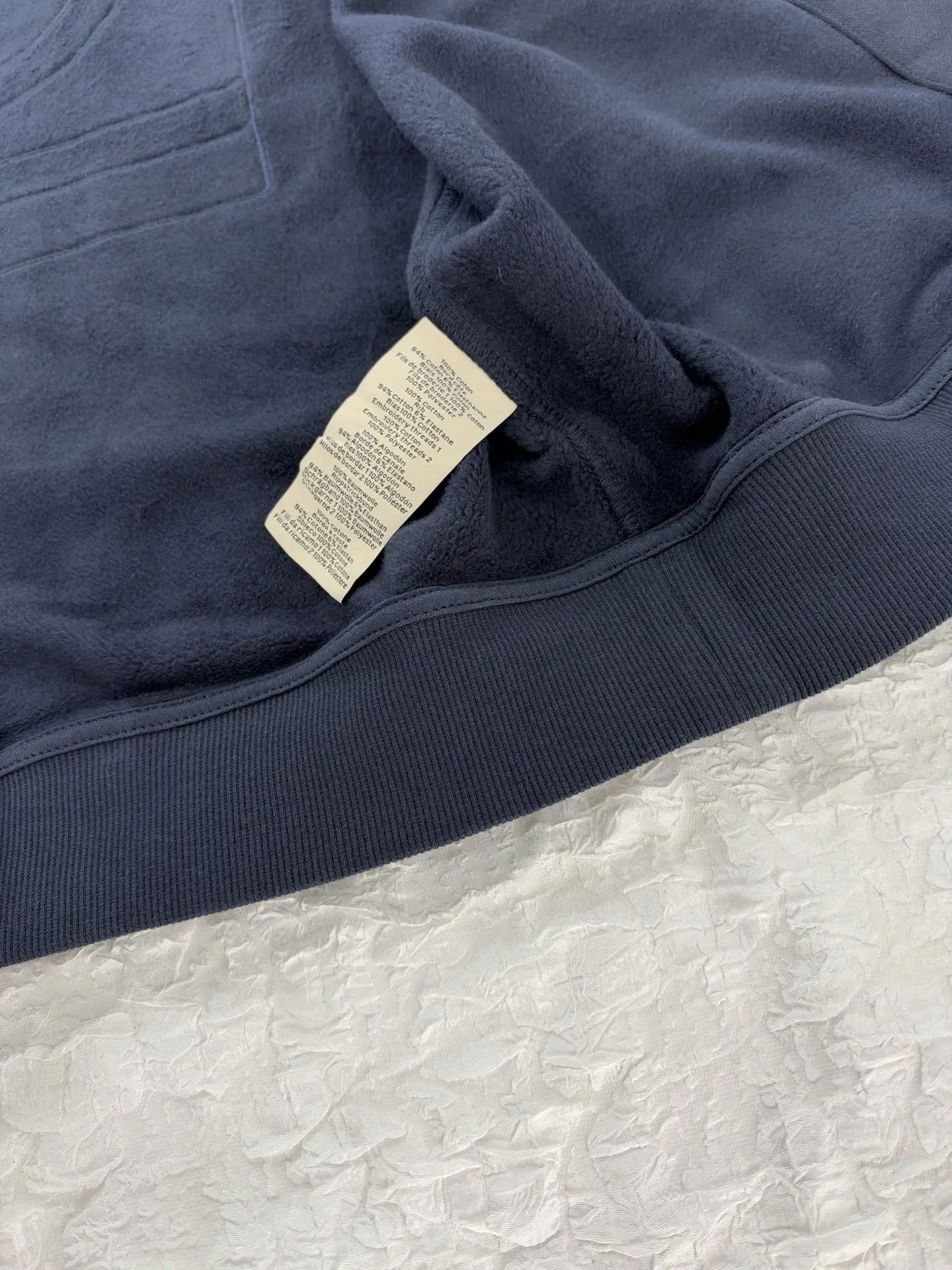 Graphic Patchwork Zip-Up Hoodie D32520476 — view 11