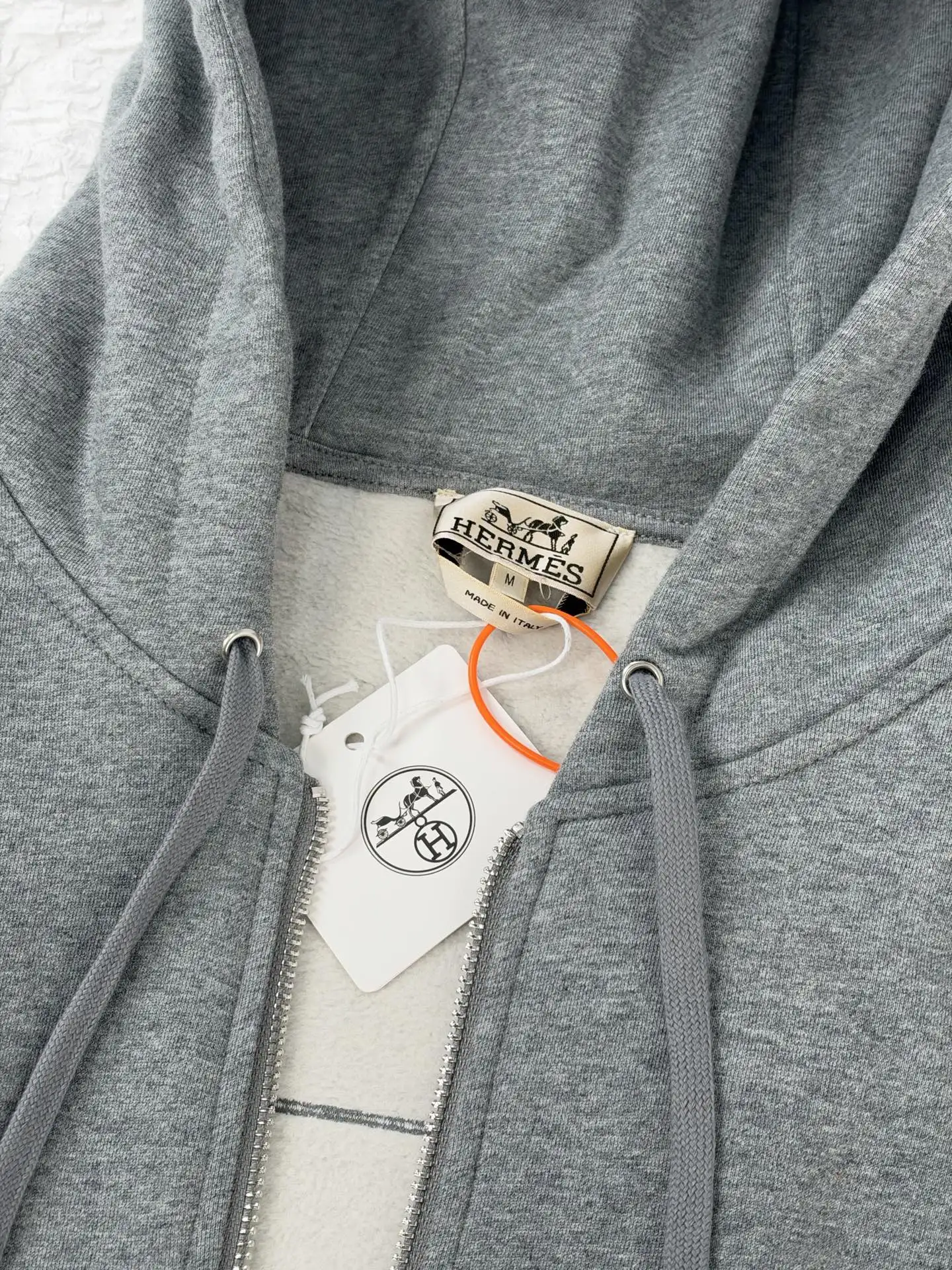 Patchwork Embroidered Zip-Up Hoodie D32520475 — view 11