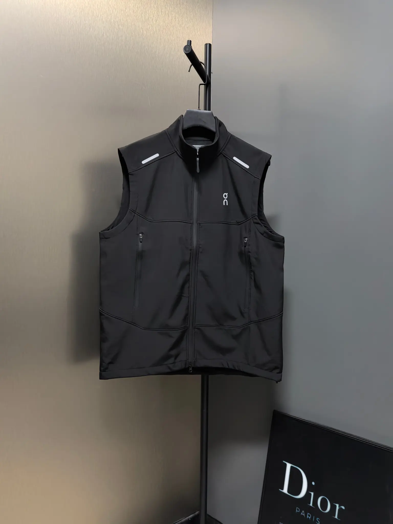 On Running Logo-Print Performance Gilet D33022124