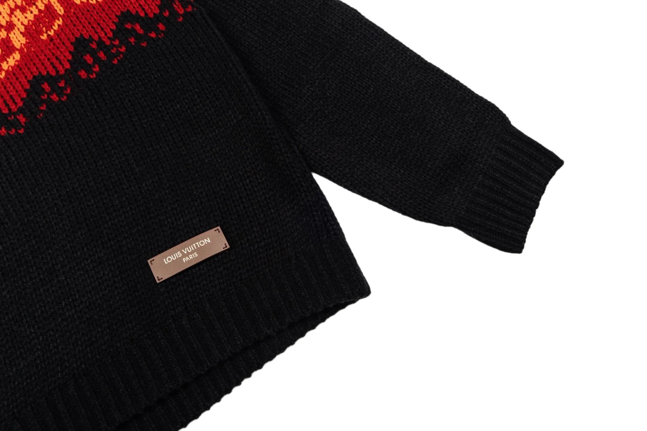 Volcano Fair Isle Gradient Wool Sweater D33022447 — view 6