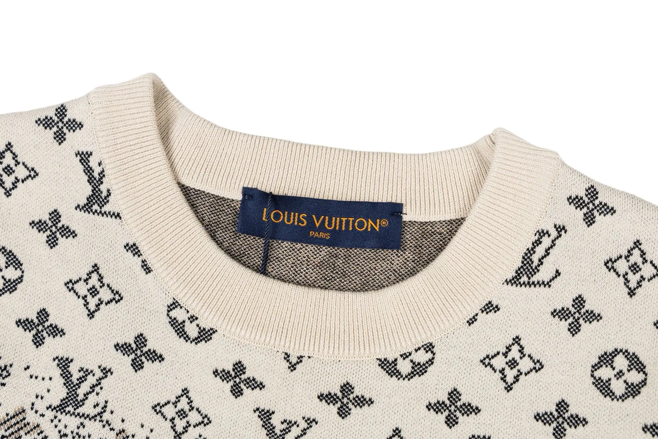 Monogram Gradient Wool-Silk Blend Sweater D33014209 — view 3