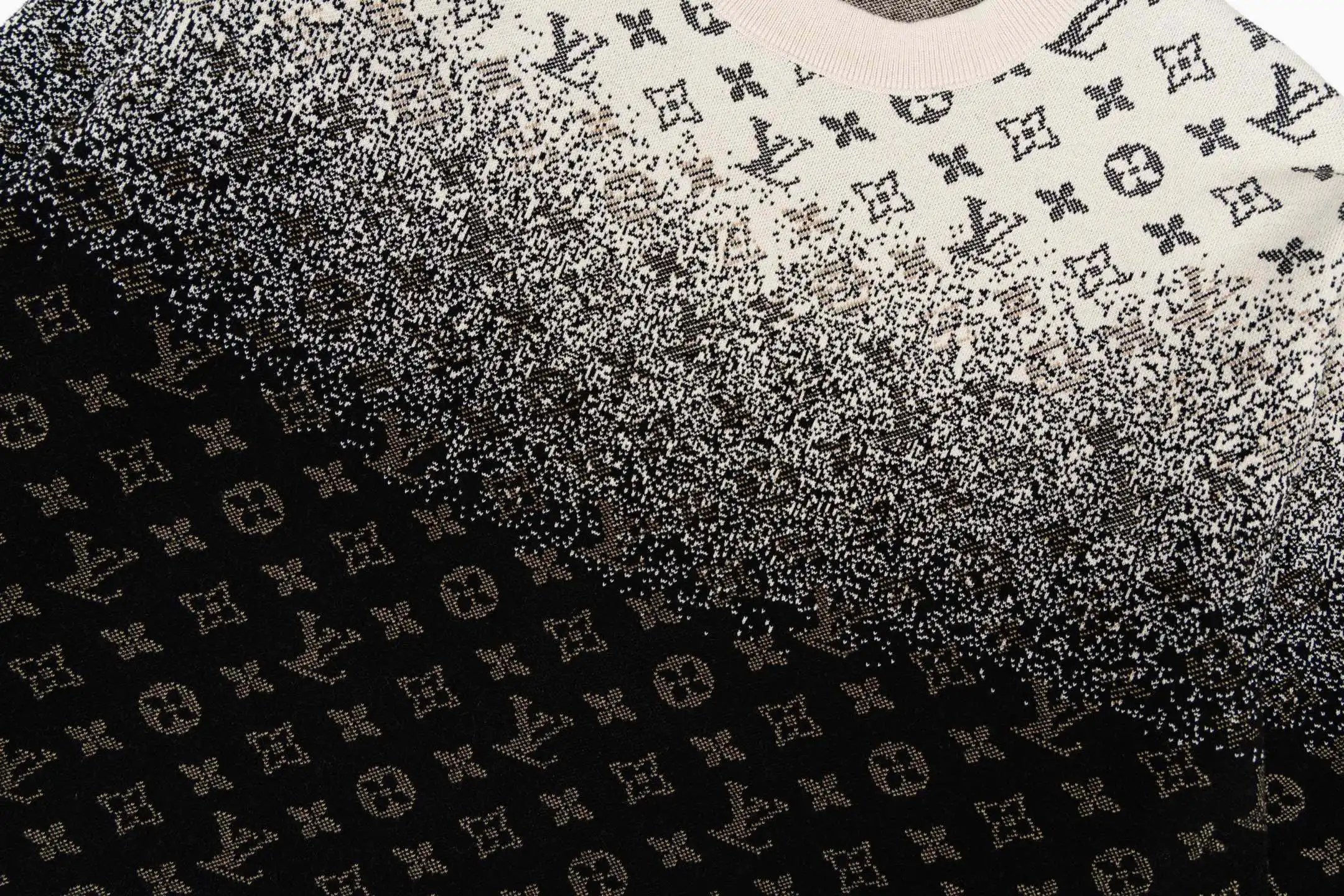 Monogram Gradient Wool-Silk Blend Sweater D33014209 — view 5