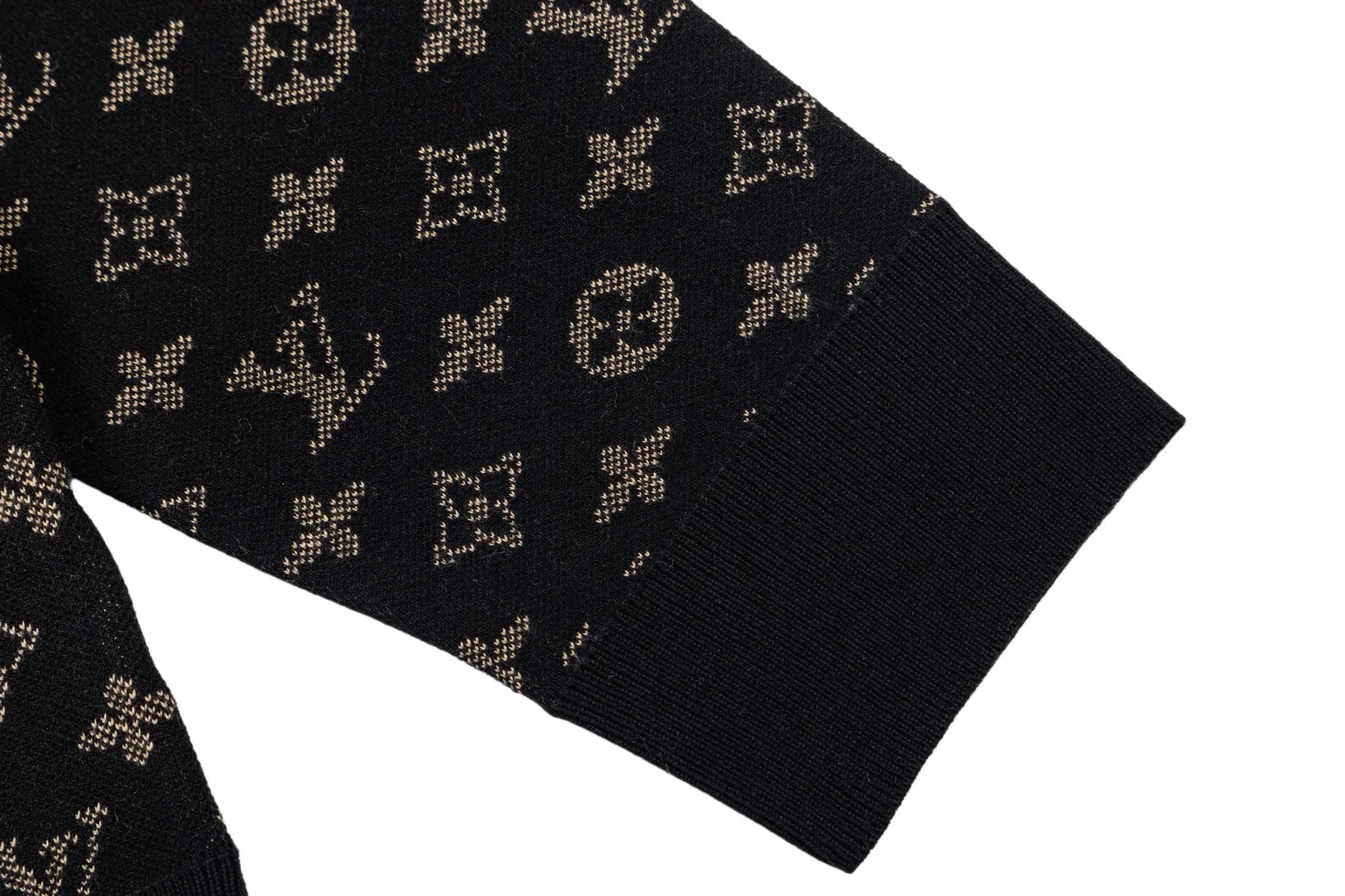 Monogram Gradient Wool-Silk Blend Sweater D33014209 — view 7