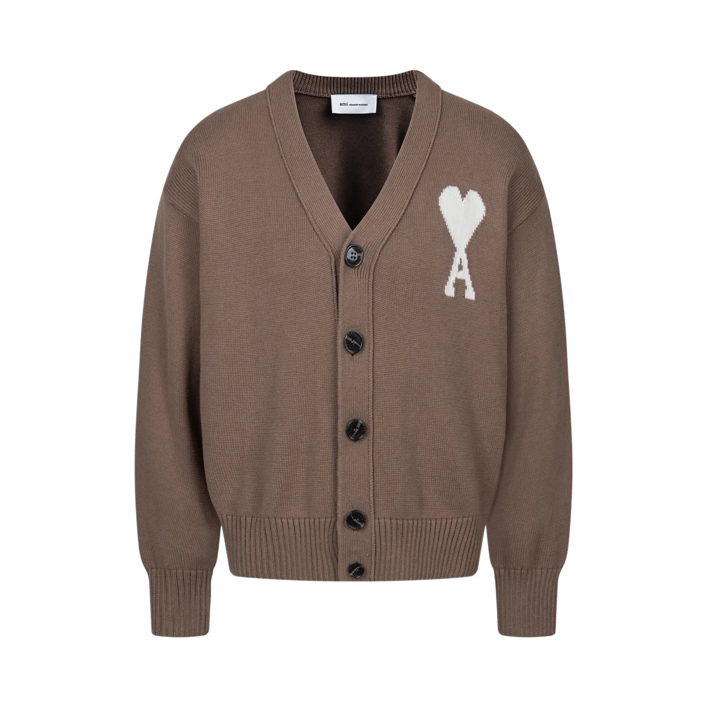 Ami de Coeur Wool V-Neck Cardigan D33022425