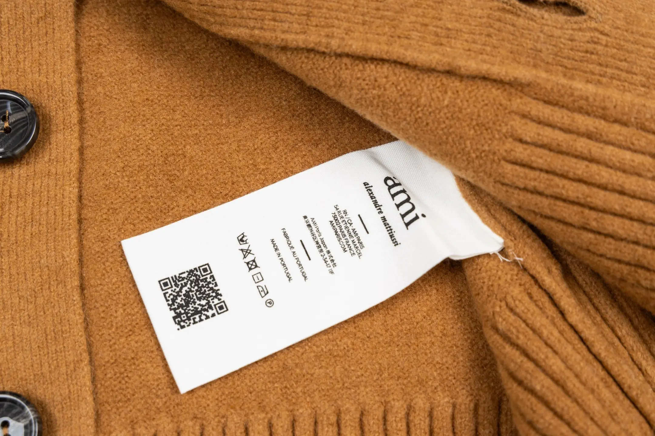 Ami de Coeur Alpaca-Blend Cardigan D33022429 — view 9