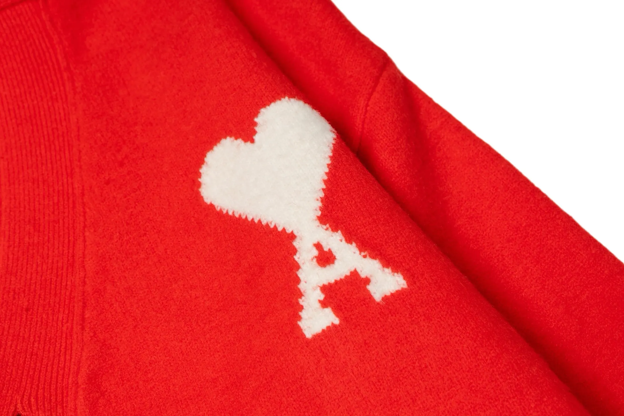 Ami de Coeur Intarsia V-Neck Cardigan D33022428 — view 5