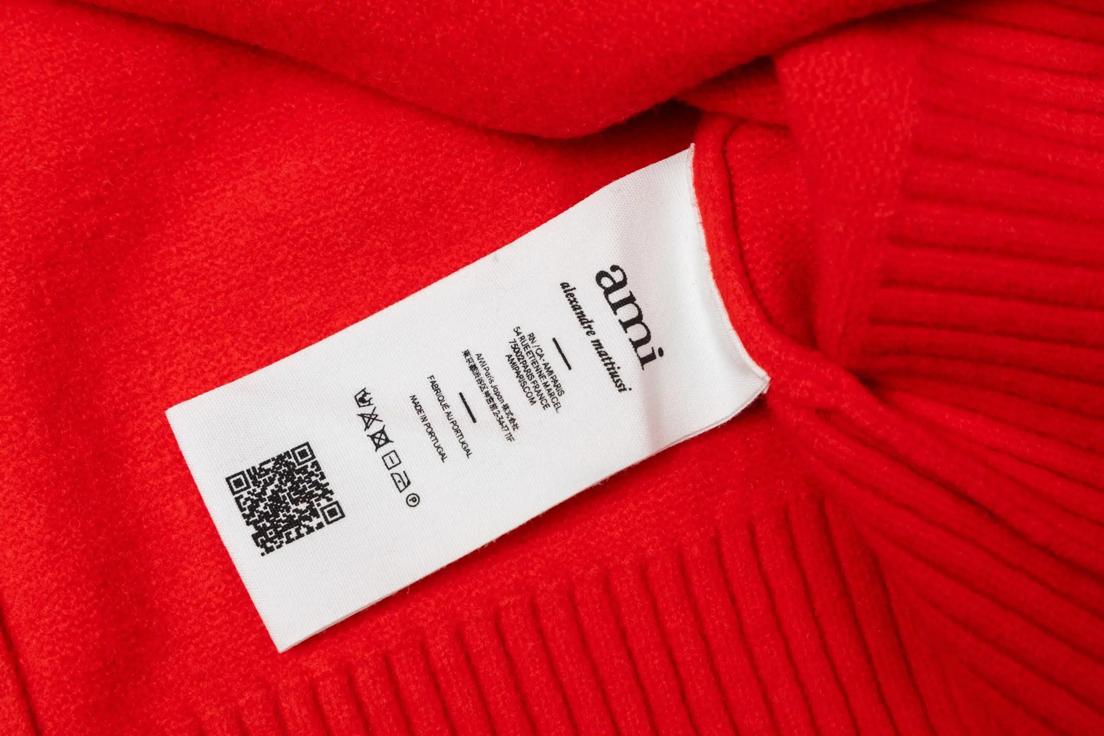 Ami de Coeur Intarsia V-Neck Cardigan D33022428 — view 9