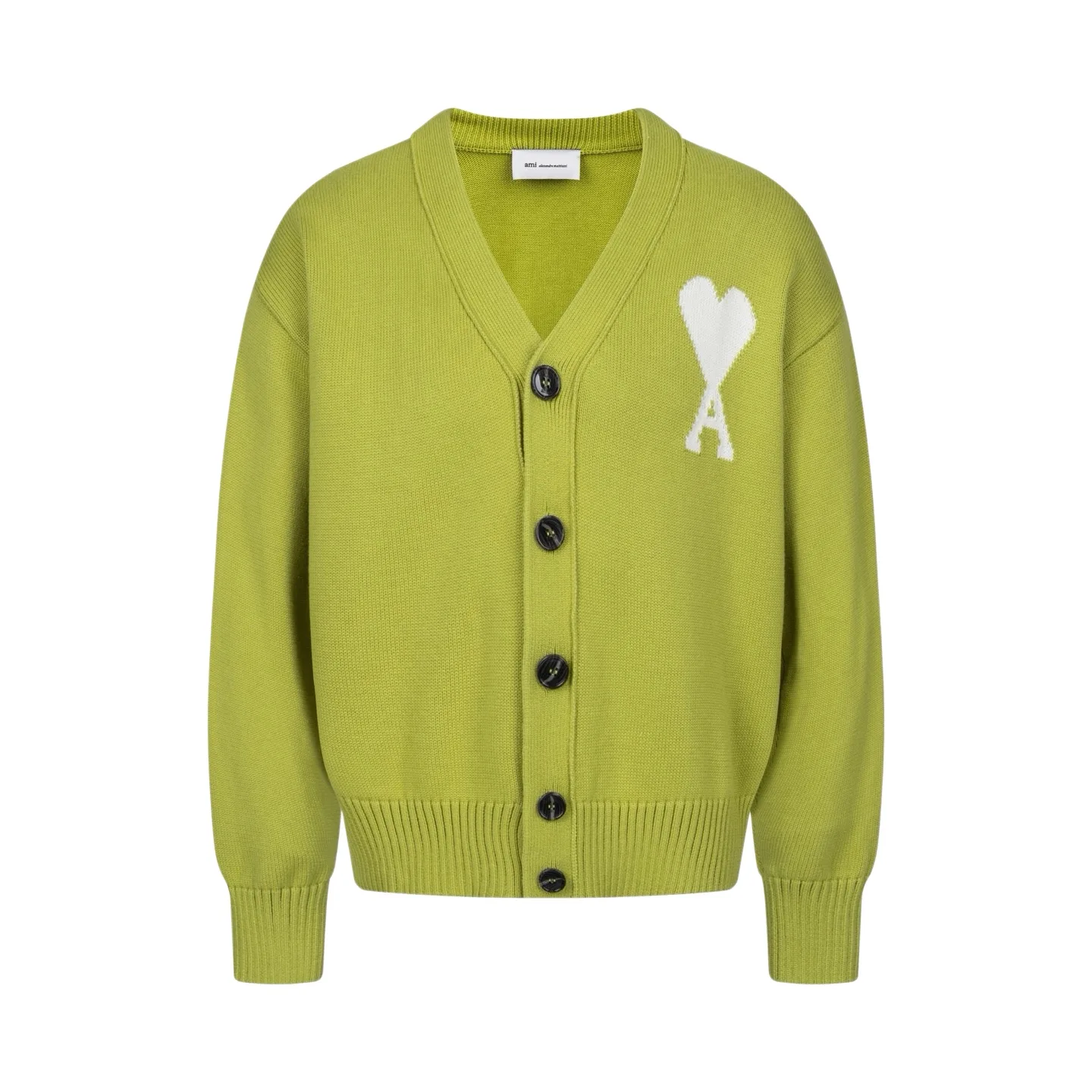 Ami de Coeur Intarsia Wool Cardigan D33022427
