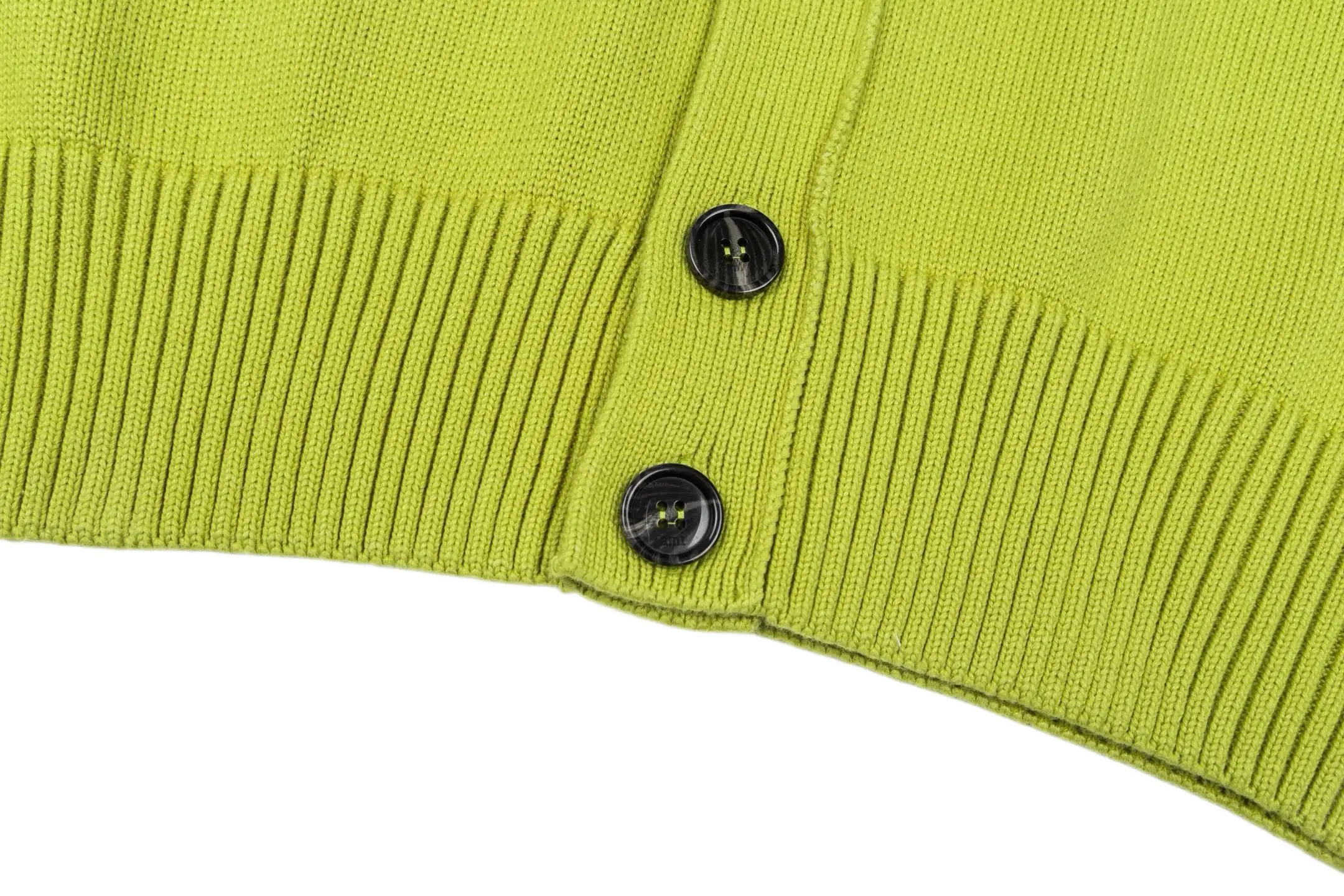 Ami de Coeur Intarsia Wool Cardigan D33022427 — view 8