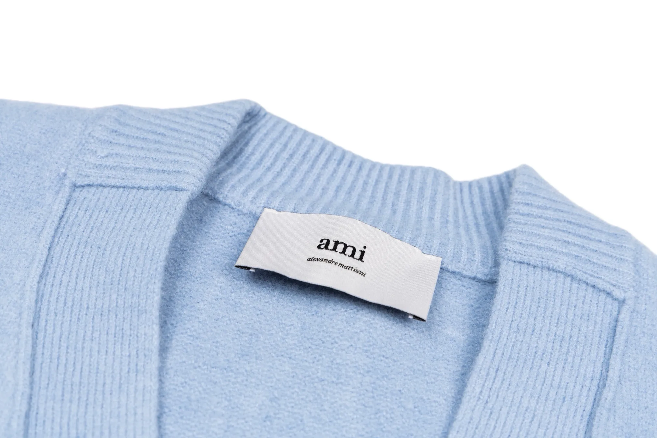 Ami de Coeur Alpaca-Blend V-Neck Cardigan D33022431 — view 3