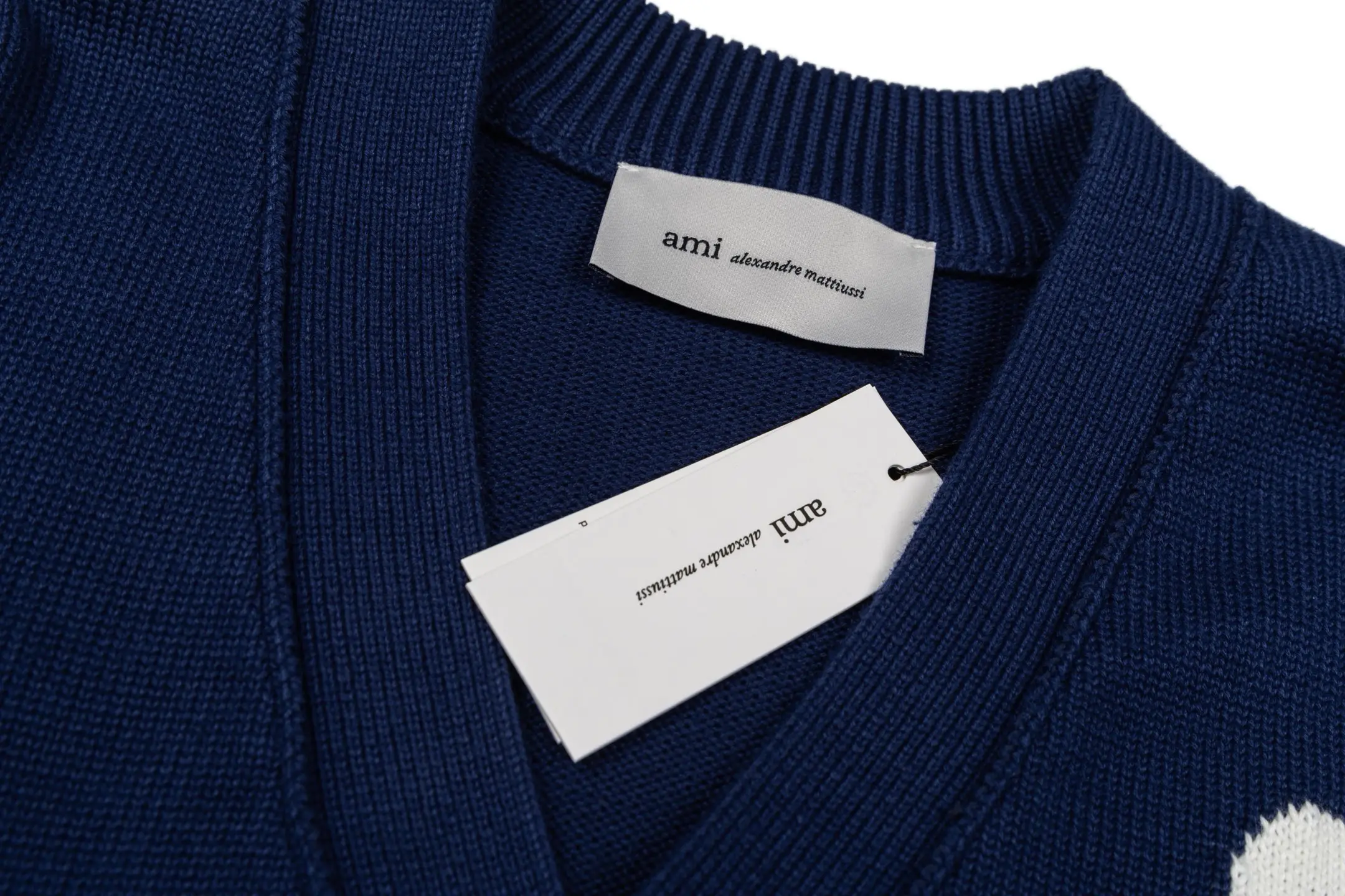 Ami de Coeur Wool V-Neck Cardigan D33022426 — view 3
