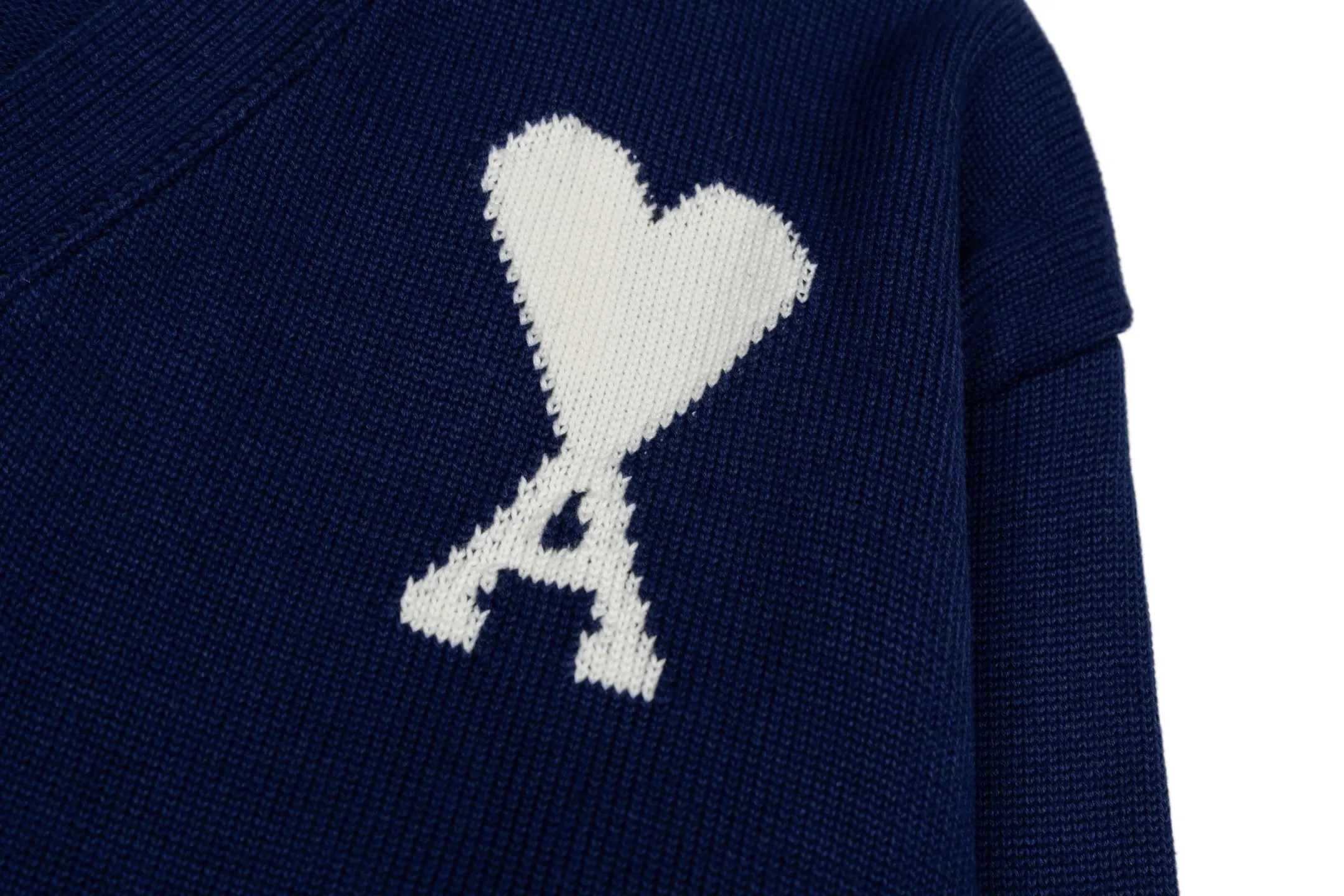 Ami de Coeur Wool V-Neck Cardigan D33022426 — view 5