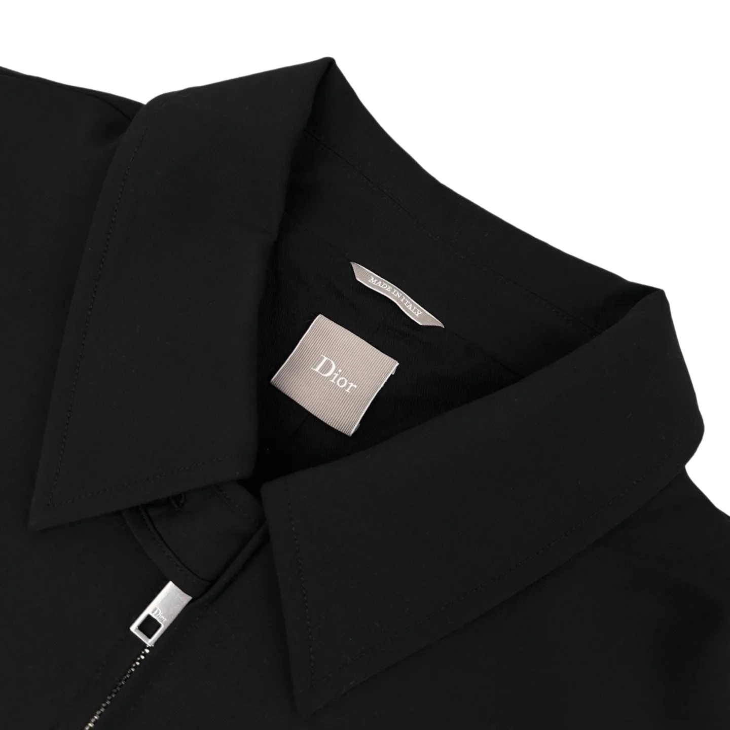 Dior Wool Zip-Up Harrington Jacket D33022311 — view 3