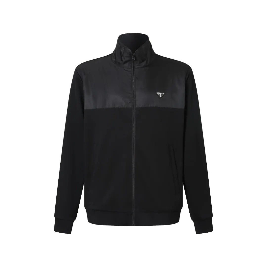 Nylon-Paneled Cotton-Blend Zip-Up Jacket D33018775