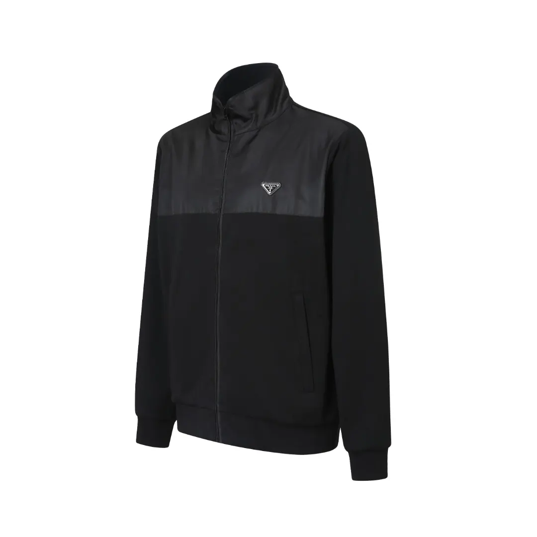 Nylon-Paneled Cotton-Blend Zip-Up Jacket D33018775 — view 2