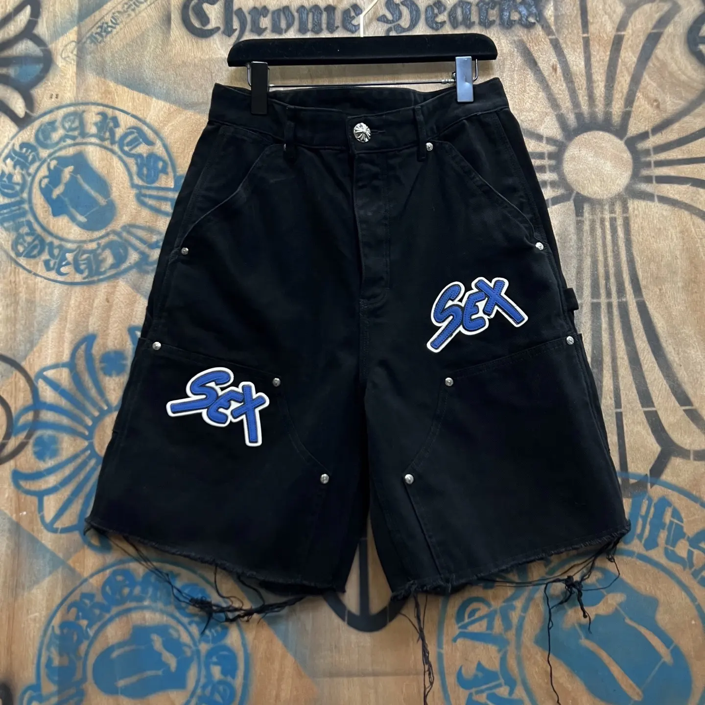 Chrome Hearts Remake Denim Carpenter Shorts D33014560