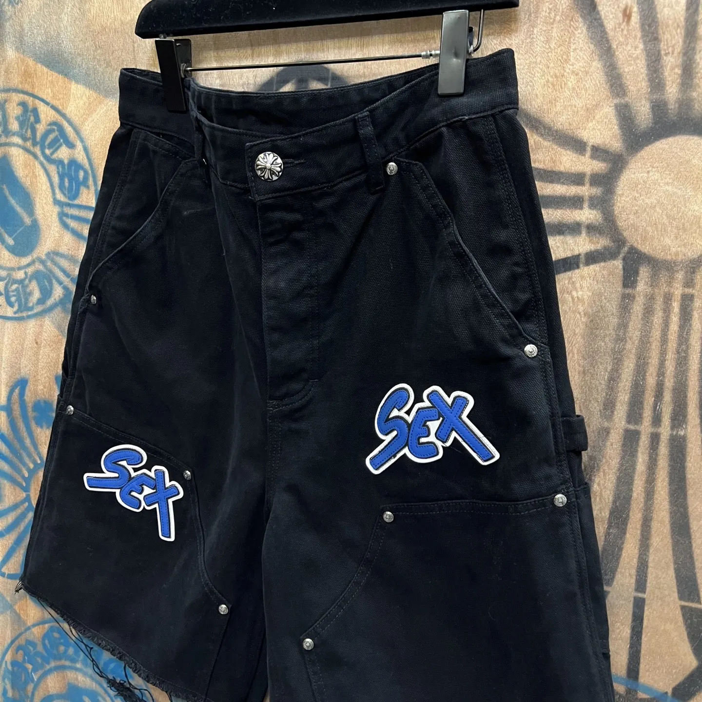 Chrome Hearts Remake Denim Carpenter Shorts D33014560 — view 4