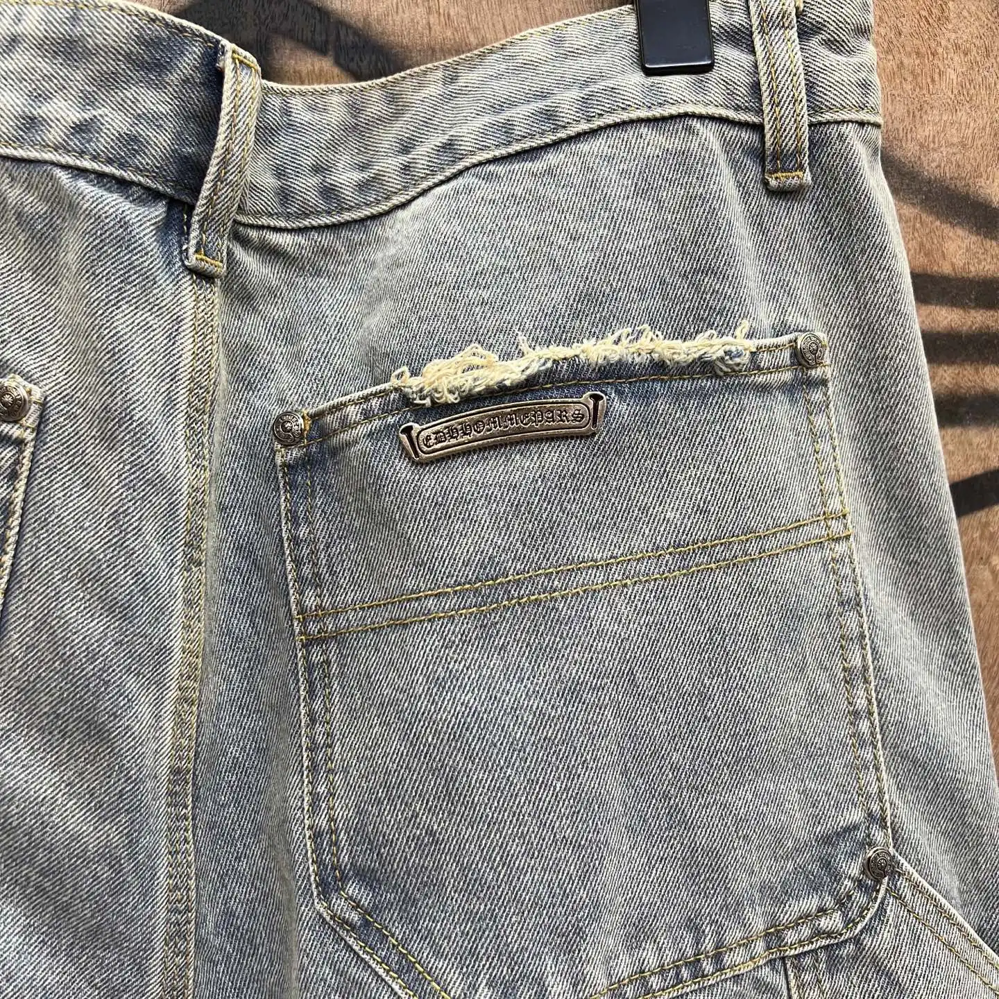 Remade Vintage Denim Carpenter Shorts D33014558 — view 9
