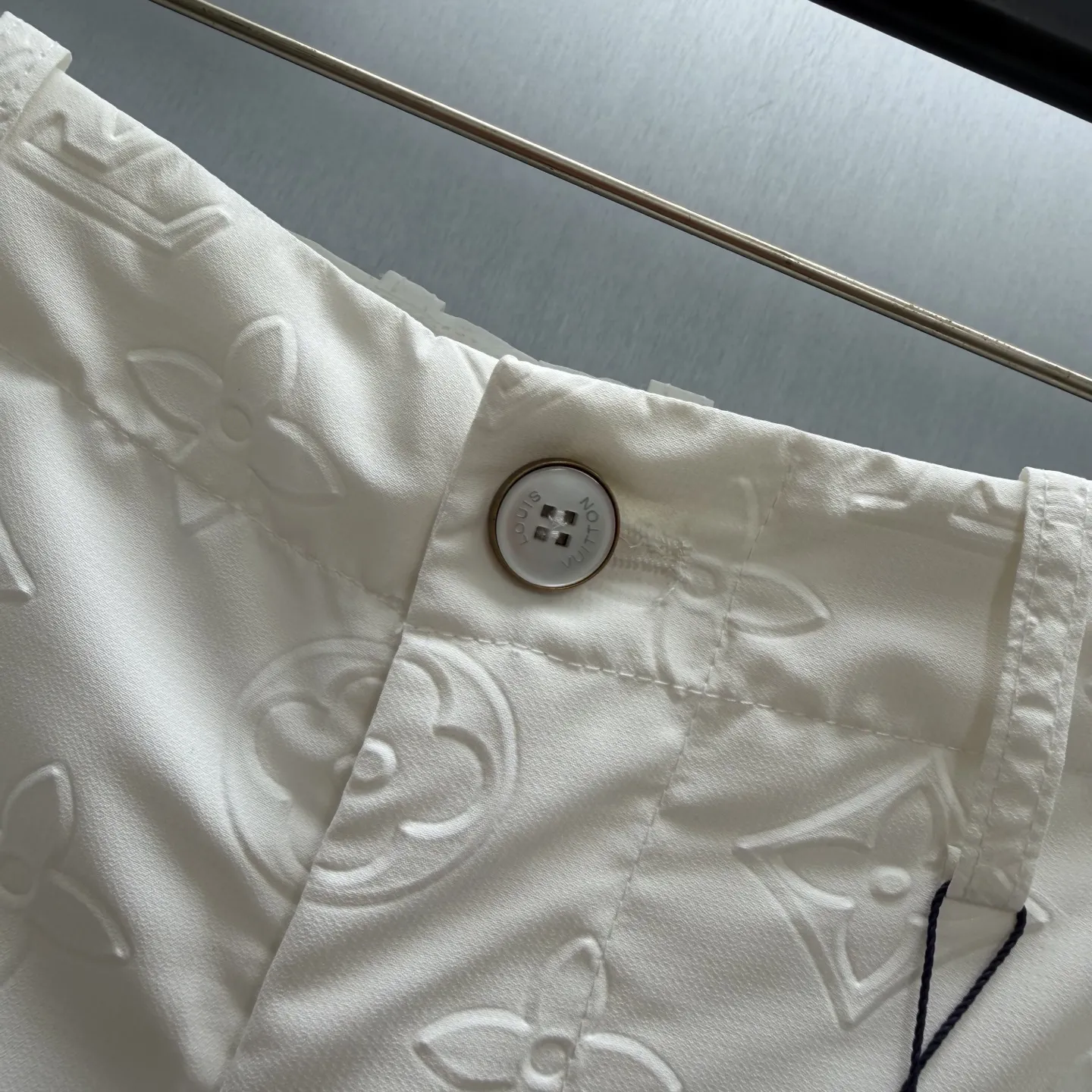 Macro Monogram Embossed Cotton Trousers D33014568 — view 5