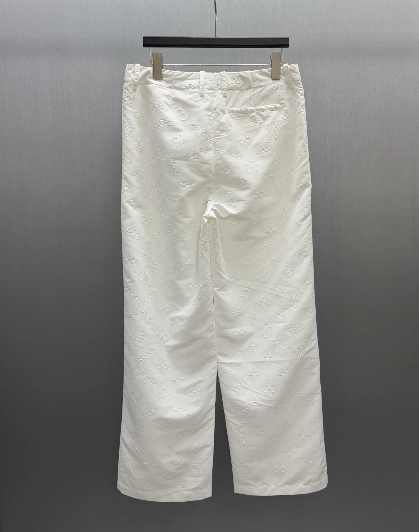 Macro Monogram Embossed Cotton Trousers D33014568 — view 6