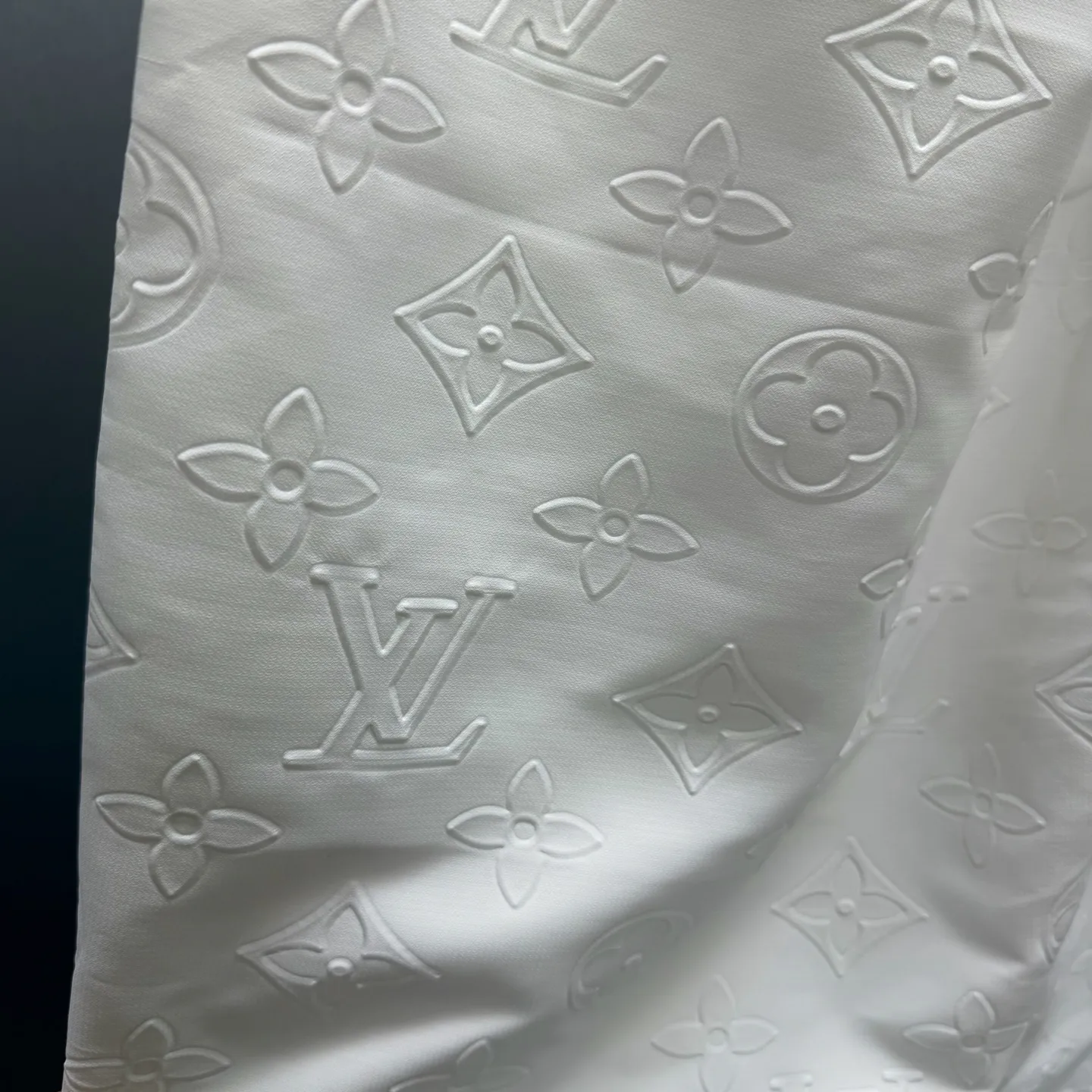 Macro Monogram Embossed Cotton Trousers D33014568 — view 7