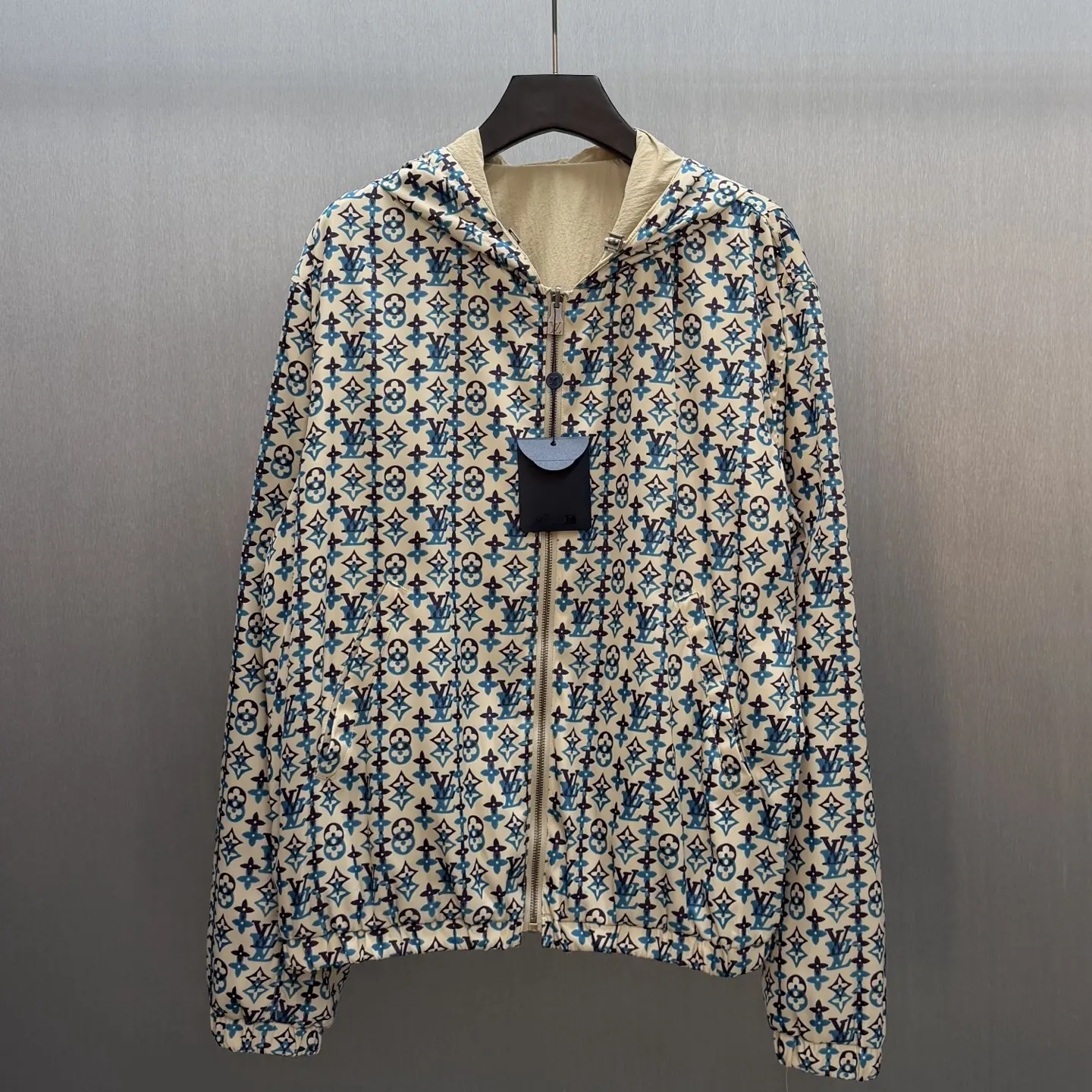 Reversible Monogram Overlap Windbreaker D33014587 — view 2