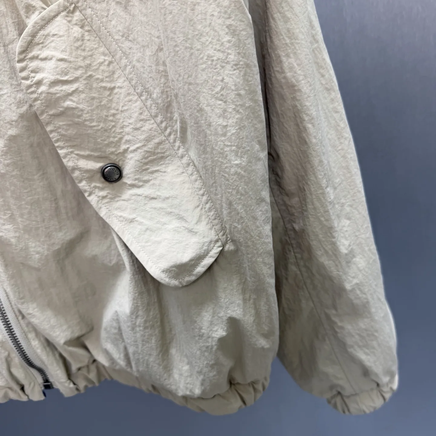 Reversible Monogram Overlap Windbreaker D33014587 — view 7